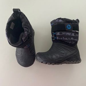 Toddler size 7 Merrell snow boots